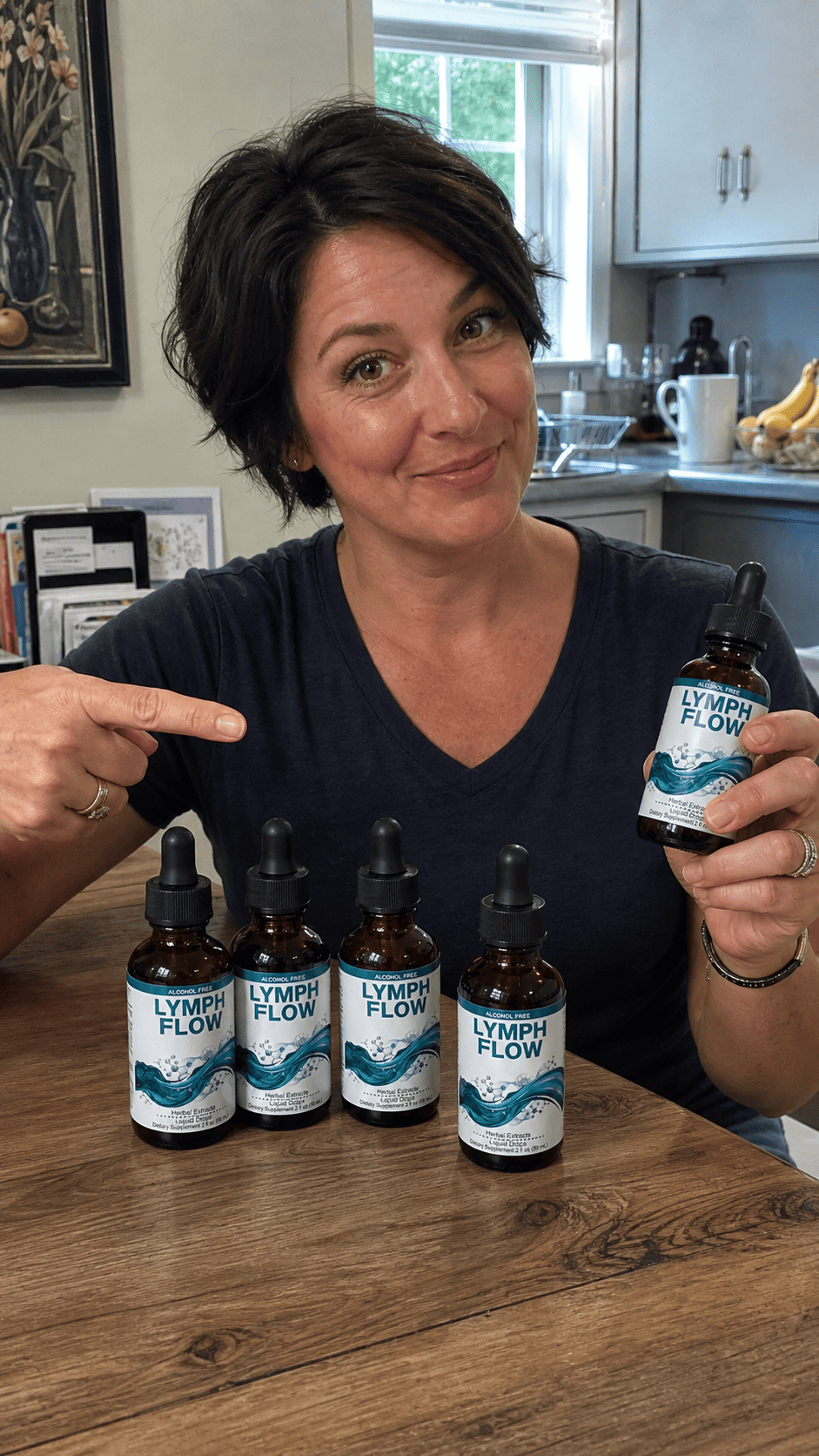 Linda K. — customer review portrait